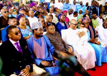 Governor Otu, Akpabio, Odey, others attends Senator Ekpenyong’s Thanksgiving Service and Child Dedication in Calabar