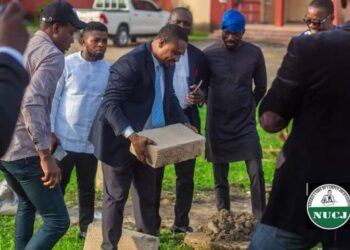 High Chief Higgins Peters Lays Foundation Stone For UNICAL Graduate School Lecture Hall, Pledges Support