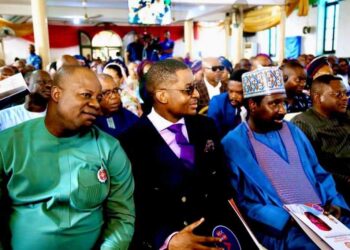 CROSS RIVER APC CHAIRMAN, EBA ATTENDS THANKSGIVING SERVICE, RECEPTION IN HONOUR OF SENATOR ASUQUO EKPENYONG JNR