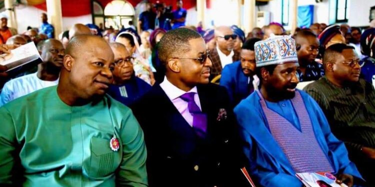 CROSS RIVER APC CHAIRMAN, EBA ATTENDS THANKSGIVING SERVICE, RECEPTION IN HONOUR OF SENATOR ASUQUO EKPENYONG JNR