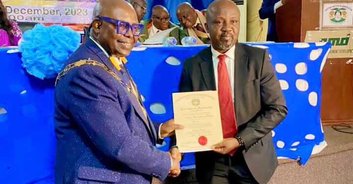 CHARTERED INSTITUTE OF ADMINISTRATION INDUCTS CROSS RIVER FORESTRY COMMISSION’S CHAIRMAN/CEO, RT. HON. O’BEN-ETCHI, OTHERS AS FELLOWS.
