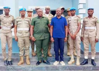 C’River Peace Corps Commandant Visits Forestry Commission Chairman.