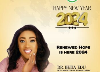 New Year Message: Don’t Despair, Poor Nigerians Will Experience Renewed Hope Midas Touch In 2024, Edu Tells The Poor And Vulnerable Nigerians.