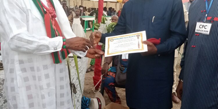 Egbe-Mbube Community Confers Chieftaincy Title on Cross River Deputy Governor