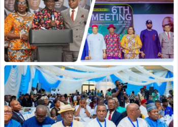 PhotoNews: Gov. Otu attends 6th National Council of Niger Delta Meeting in Asaba