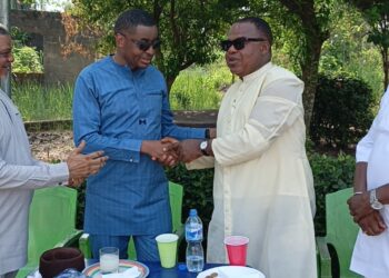 Birthday: Rt. Hon. Odey celebrates Rev. Father Abue