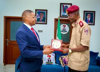 Governor Otu receives FRSC Zonal Commander in Calabar, pledges support for the Corps.