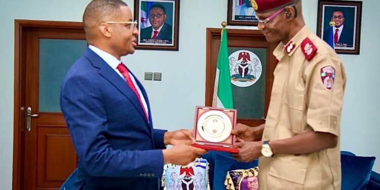 Governor Otu receives FRSC Zonal Commander in Calabar, pledges support for the Corps.