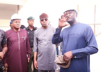 Deputy Governor Odey Pays Unscheduled Visit To Project Site In Calabar.