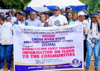 Cross River Government Takes Flood Sensitization Campaign to Northern Senatorial District.