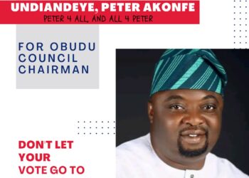 The Resurgence Of Effective Representation With Mr. Undiandeye Peter Akonfe