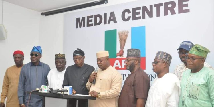 State Of The Nation: Eba, Other APC State Chairmen Set To Meet NWC, President Tinubu