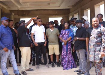 Wayas Burial: C’River Dep. Gov. Inspects Ongoing Projects at Deceased’s Country Home