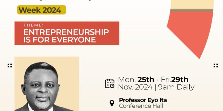 Cross River State to Host Entrepreneurship Week, Celebrating the Power of Entrepreneurship for Everyone