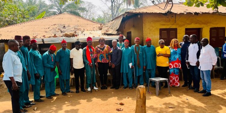 Cross River State Primary Healthcare Development Agency Hands Over Egbe Mbube PHC Site for Completion