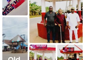 Biase Rescue Movement Donates Remodeled Traffic Stand to Akpet Central Community