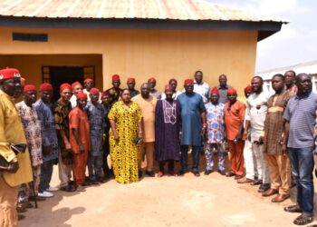 Obudu Council Chairman Undiandeye meets Paramount Ruler and Members of Obudu Traditional Rulers Council