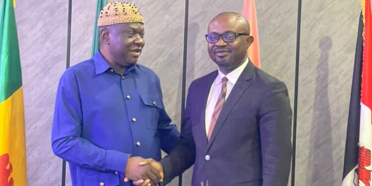 Senator Eteng Williams Visits Minister of Interior, Hon. Olubunmi Tunji-Ojo, to Foster Development for His Constituency