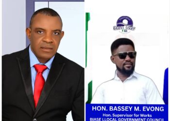 Supervisor for Works, Hon. Bassey Evong, Congratulates Executive Chairman of Biase LGA on 100 Days in Office