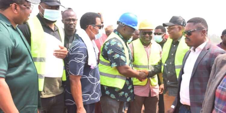 Projects Inspection: Obudu LG Chairman, Undiandeye, Applauds Governor Otu on Infrastructure Development