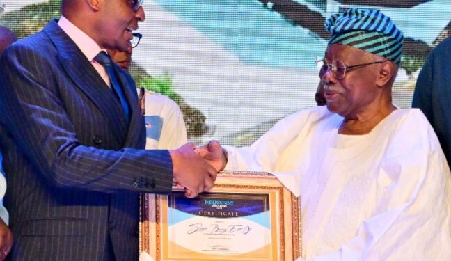 Governor Bassey Otu Honoured As “Governor Of The Year On Economic Transformation”