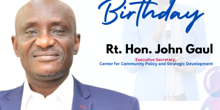 CCPSD Celebrates Rt. Hon. John Gaul Lebo on His Birthday