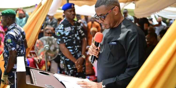 Governor Otu Eulogizes Late Abubakar Ewa, Attends Funeral Ceremony