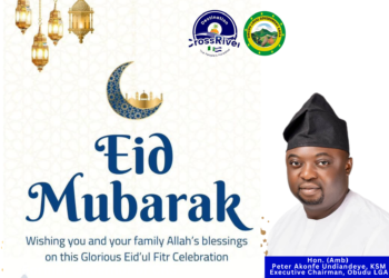 Obudu Council Chairman, Peter Undiandeye, Felicitates with Muslim Community on Eid-el-Fitr
