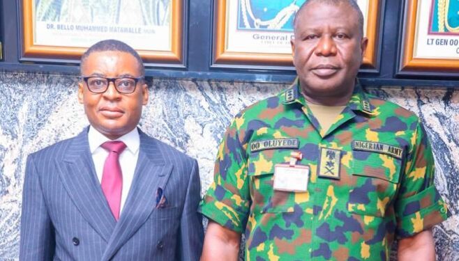 C’River State Acting Governor Visits Chief of Army Staff to Strengthen Security Collaboration
