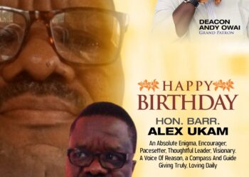Biase Rescue Movement Celebrates Rt. Hon. Alex Ukam on His Birthday