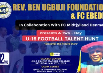Football Talent Hunt: Rev. Ben Ugbuji Foundation, FC Ebedei and FC Midtjylland Collaborate to Discover Future Stars in Cross River State