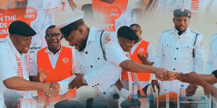 Nigerian Red Cross Society Honours Chairman Of Local Government Service Commission, Mr Darlington Bassey With Platinum Membership