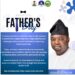 Undiandeye Commends Fathers for Their Role in Building Homes and Society.