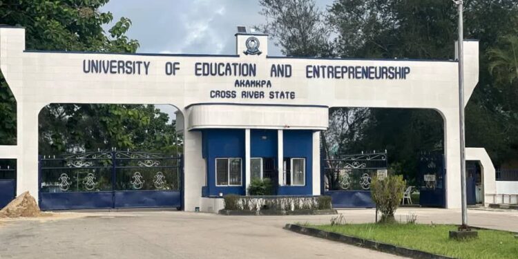 University of Education and Entrepreneurship, Akamkpa Opens 2025/2026 Admission