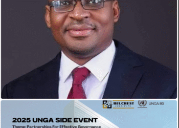 UNGA80: Continuity in Government Projects Strengthens Trust and Governance – Rt. Hon. Odey at Belcrest Institute