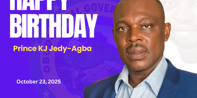 Obudu Council Chairman, Undiandeye, Celebrates Prince KJ Jeddy-Agba on Birthday Anniversary