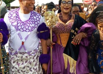 Elder Dr. Julius Egbai and Wife Bag Ejagham Nation Chieftaincy Titles