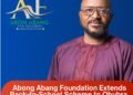 Abong Abang Foundation Extends Back-to-School Scheme to Obubra, Earning Commendation from Teachers and Students.