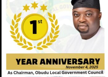 Obudu Council Chairman Undiandeye Marks One Year in Office, Reaffirms Commitment to People-Oriented Governance