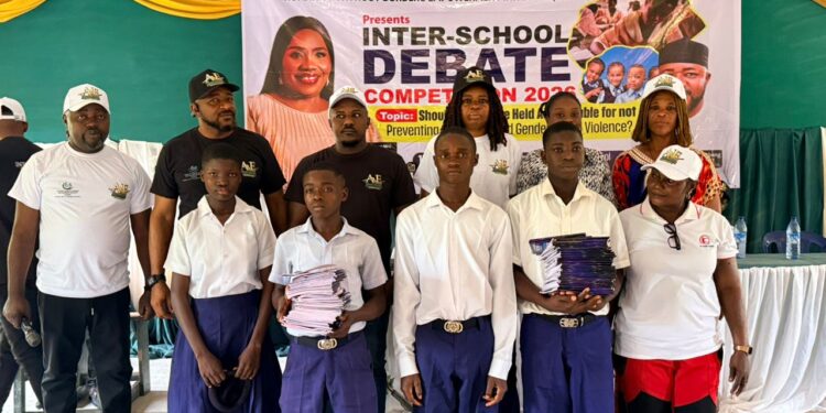 Abon Abang Empowerment Foundation, Humanity Without Borders Empowerment Initiative Conclude Inter-School Debate in Obubra, Etung LGA