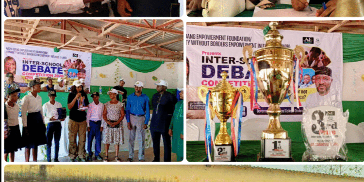 AAEF, HUWIB Host Inter-School Debate to Raise Awareness on School-Related Gender-Based Violence in Obubra