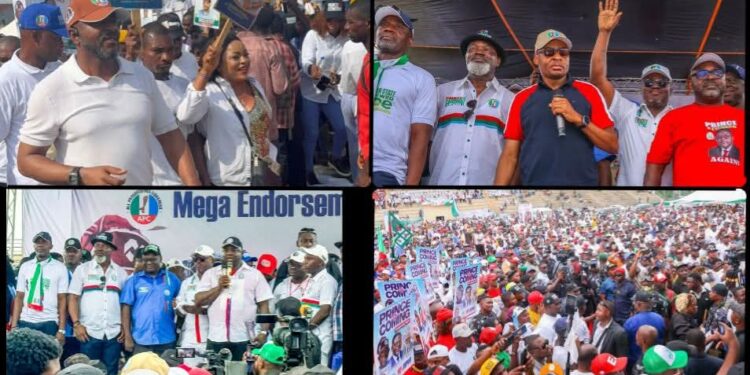 Obubra/Etung 2027: Engr. George Abang Lauds ‘Prince Is Coming Movement’ Over Ikom Endorsement Rally, Praises Tinubu, Otu’s Development Strides