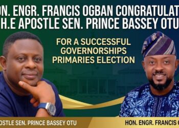 C’River: Lawmaker Congratulates Governor Otu on APC Governorship Primary Victory