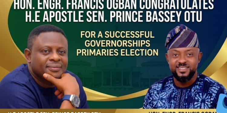 C’River: Lawmaker Congratulates Governor Otu on APC Governorship Primary Victory