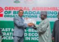 Gov. Otu Honoured at BON 82nd General Assembly in Calabar